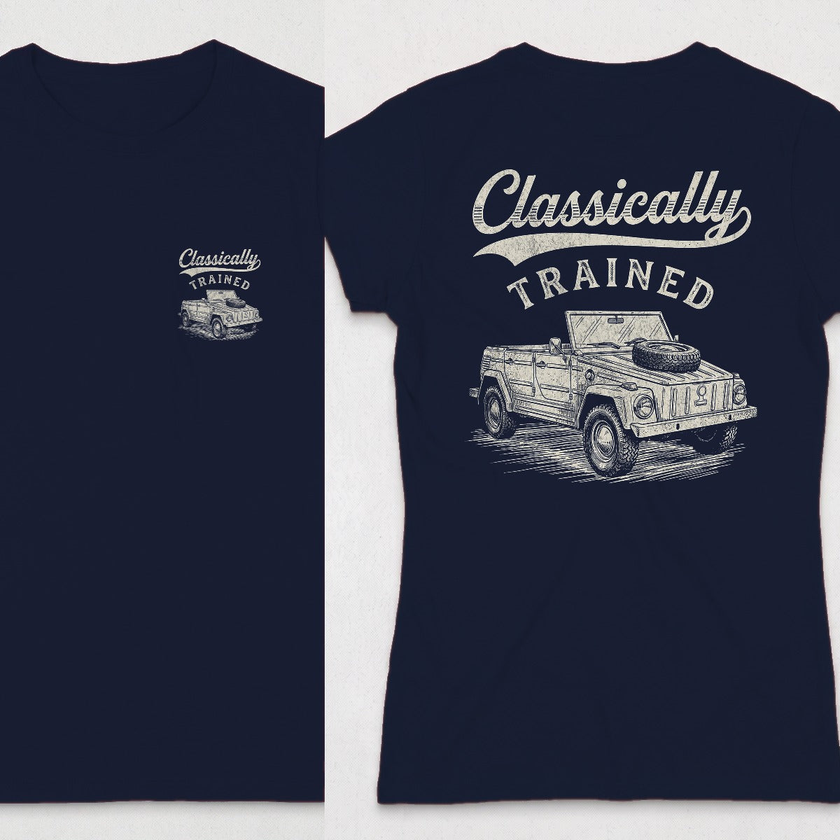 Navy | Front & Back
