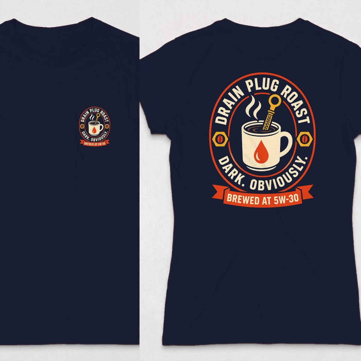 Navy | Front & Back