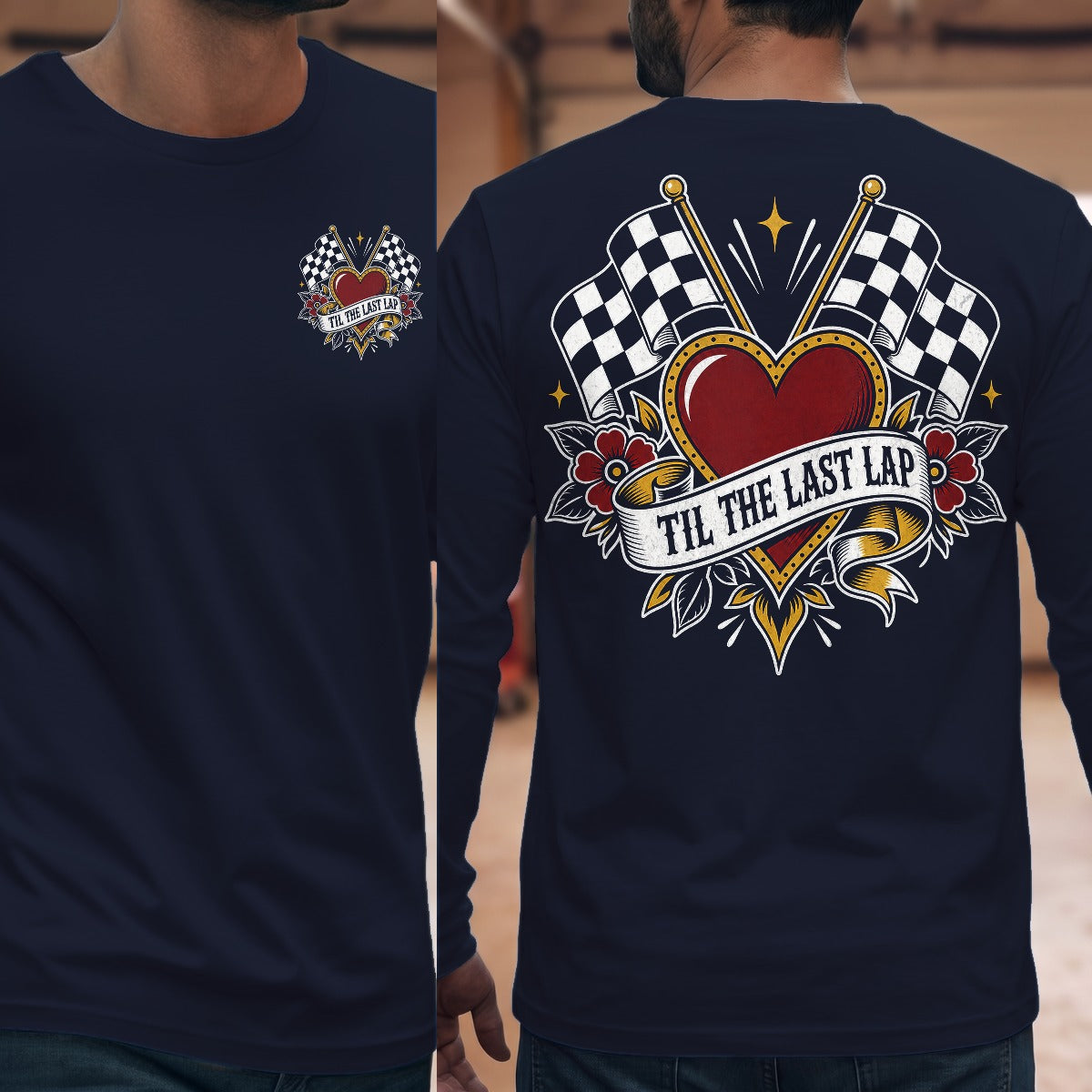 Navy | Front & Back