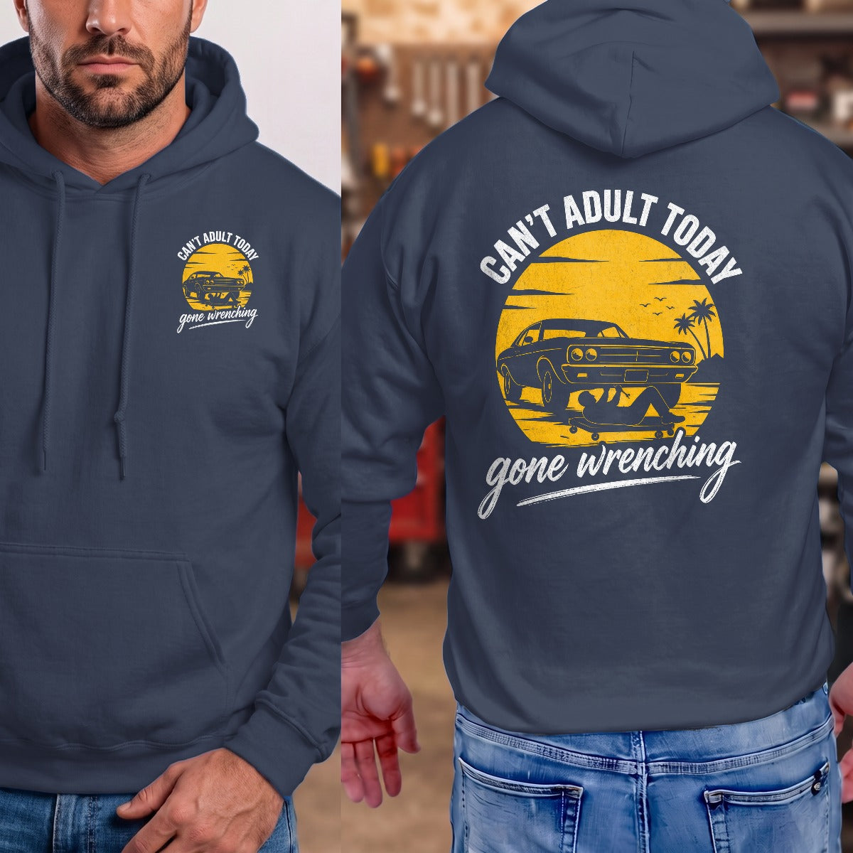 Navy | Front & Back