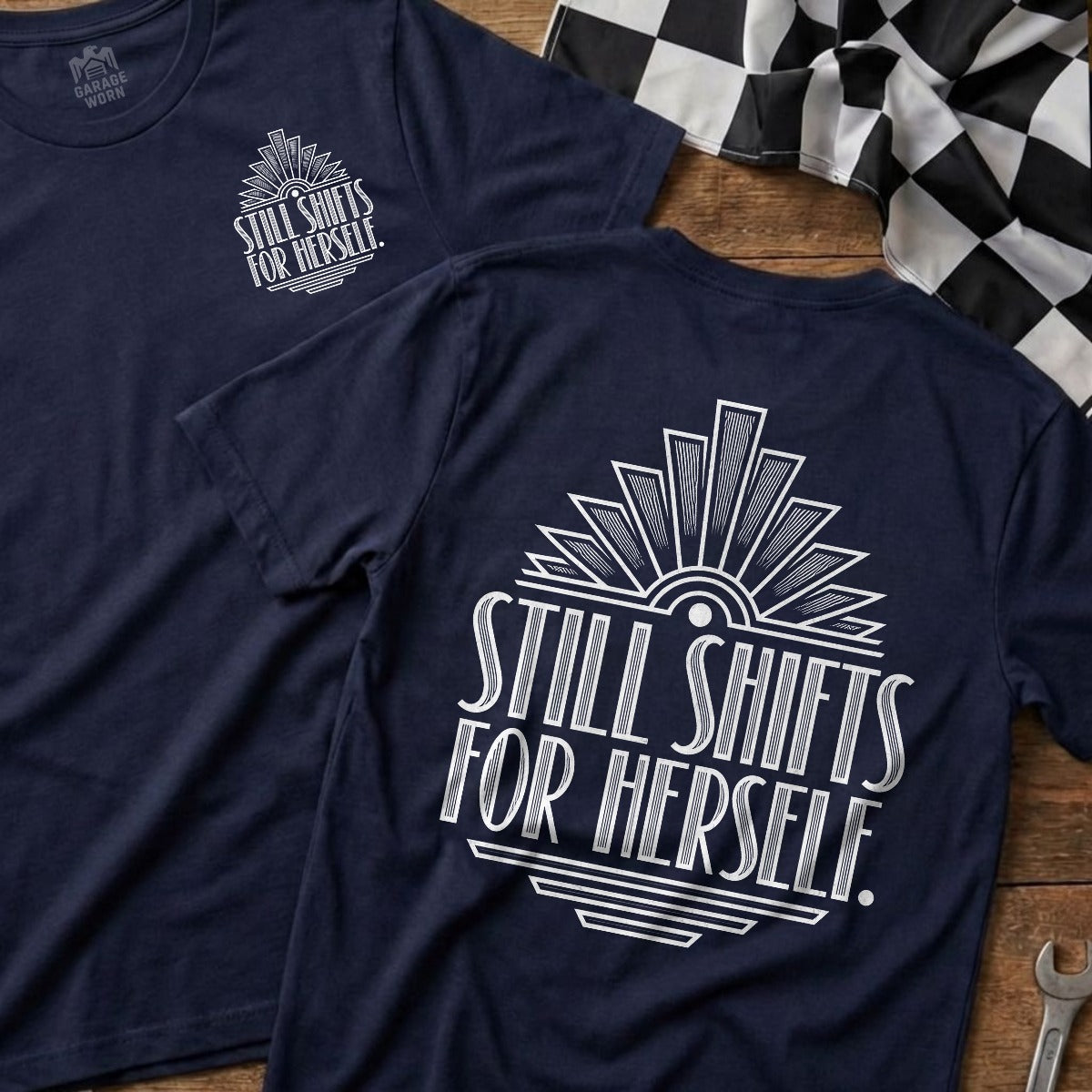 Navy | Front & Back