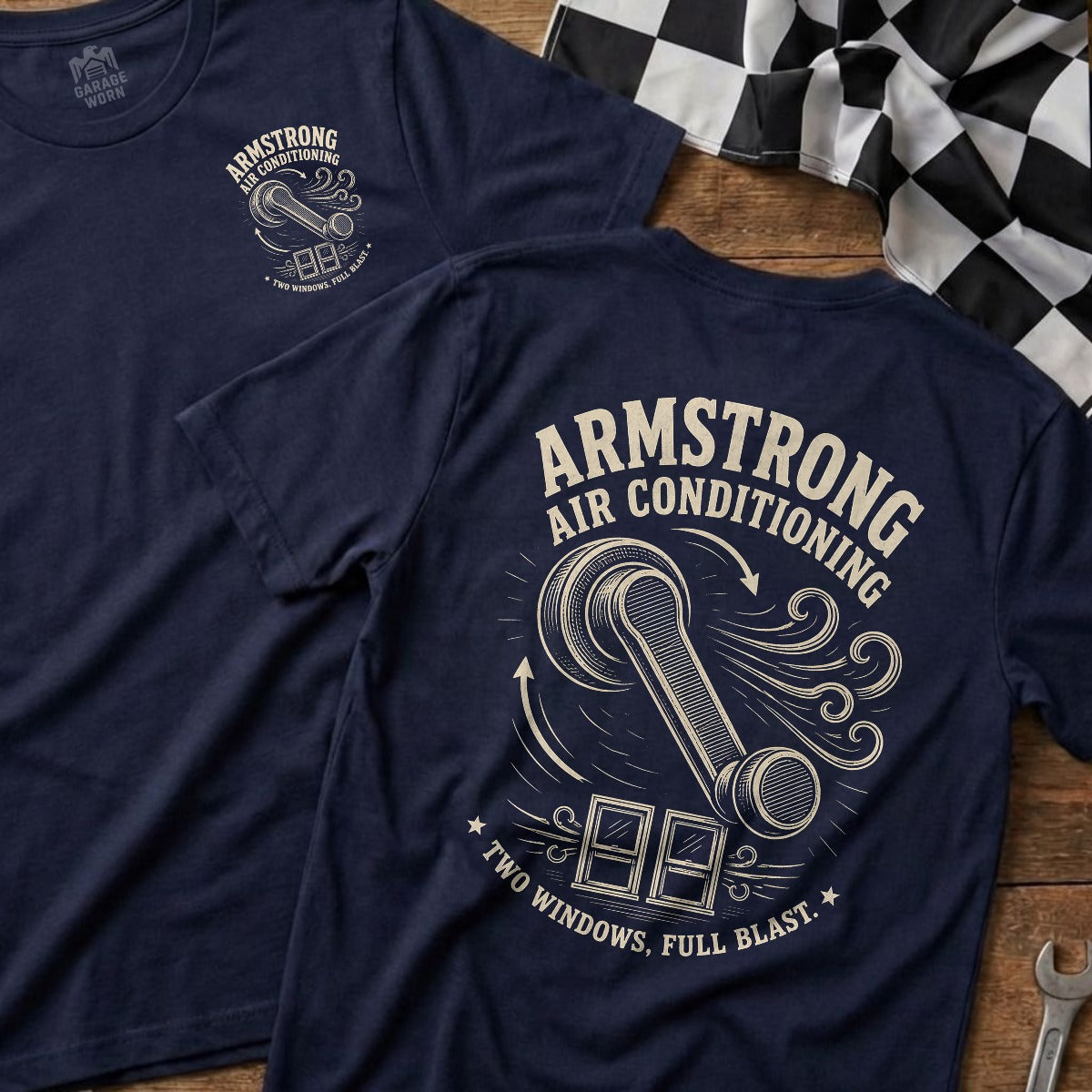 Navy | Front & Back