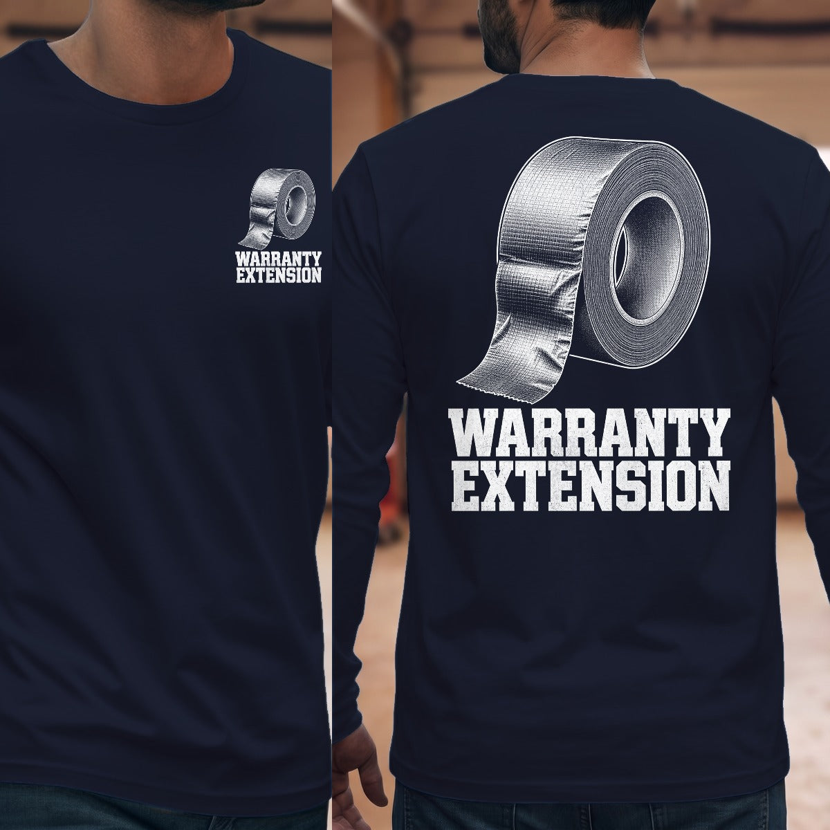 Navy | Front & Back