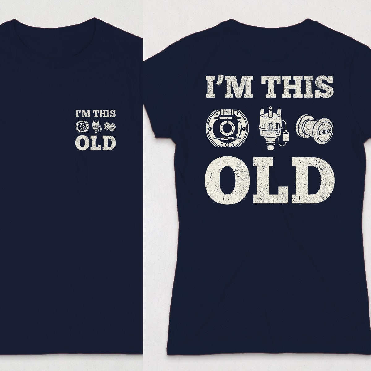 Navy | Front & Back