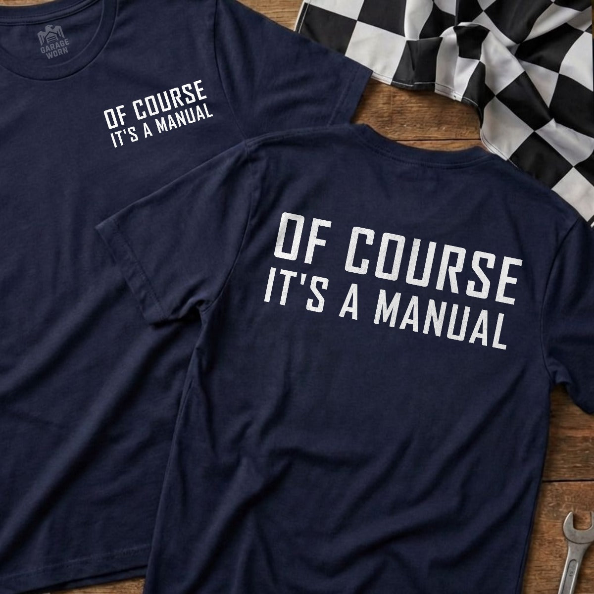 Navy | Front & Back