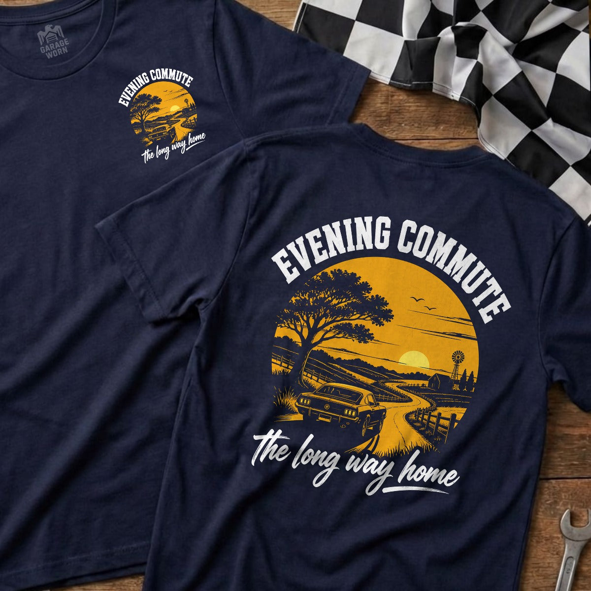 Navy | Front & Back