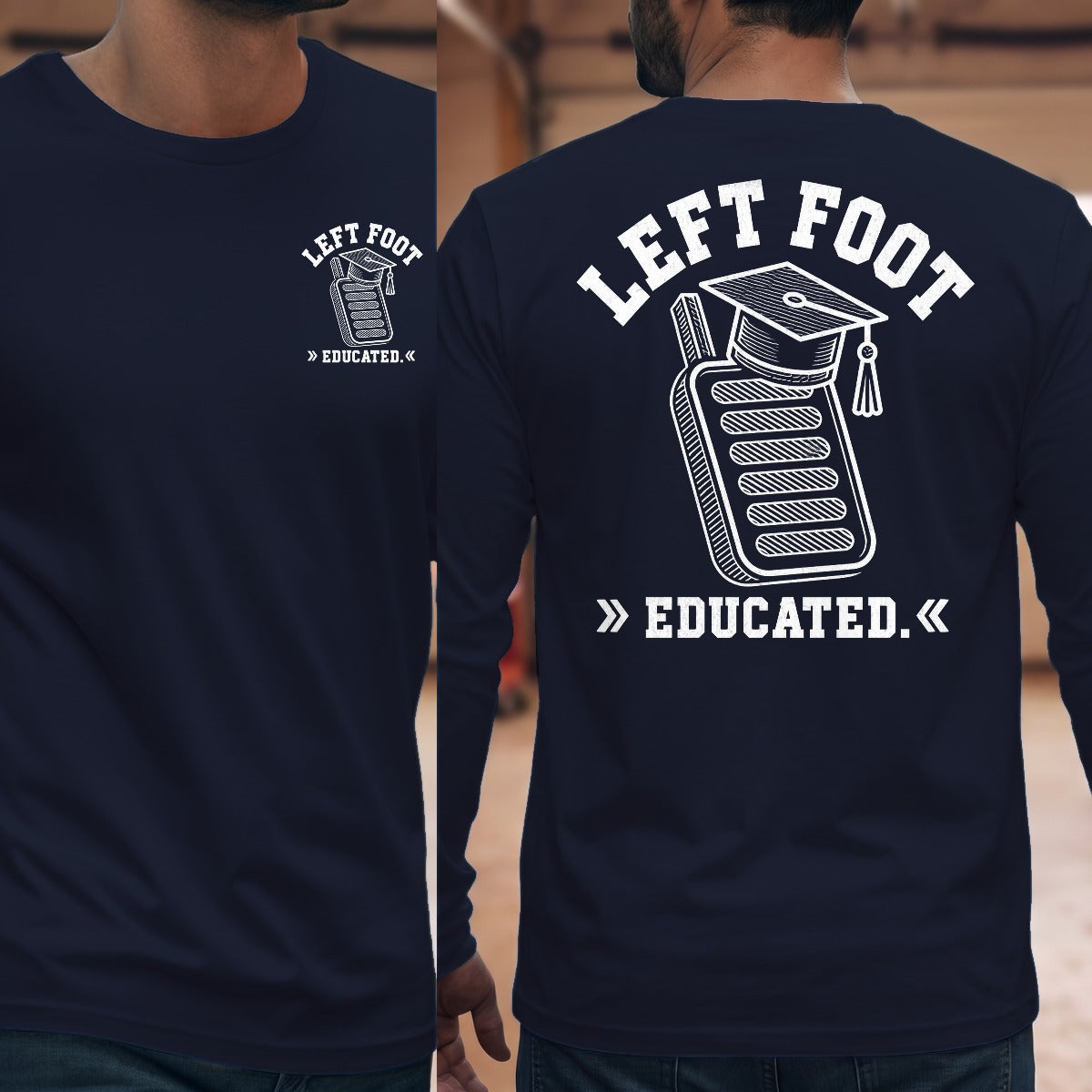 Navy | Front & Back
