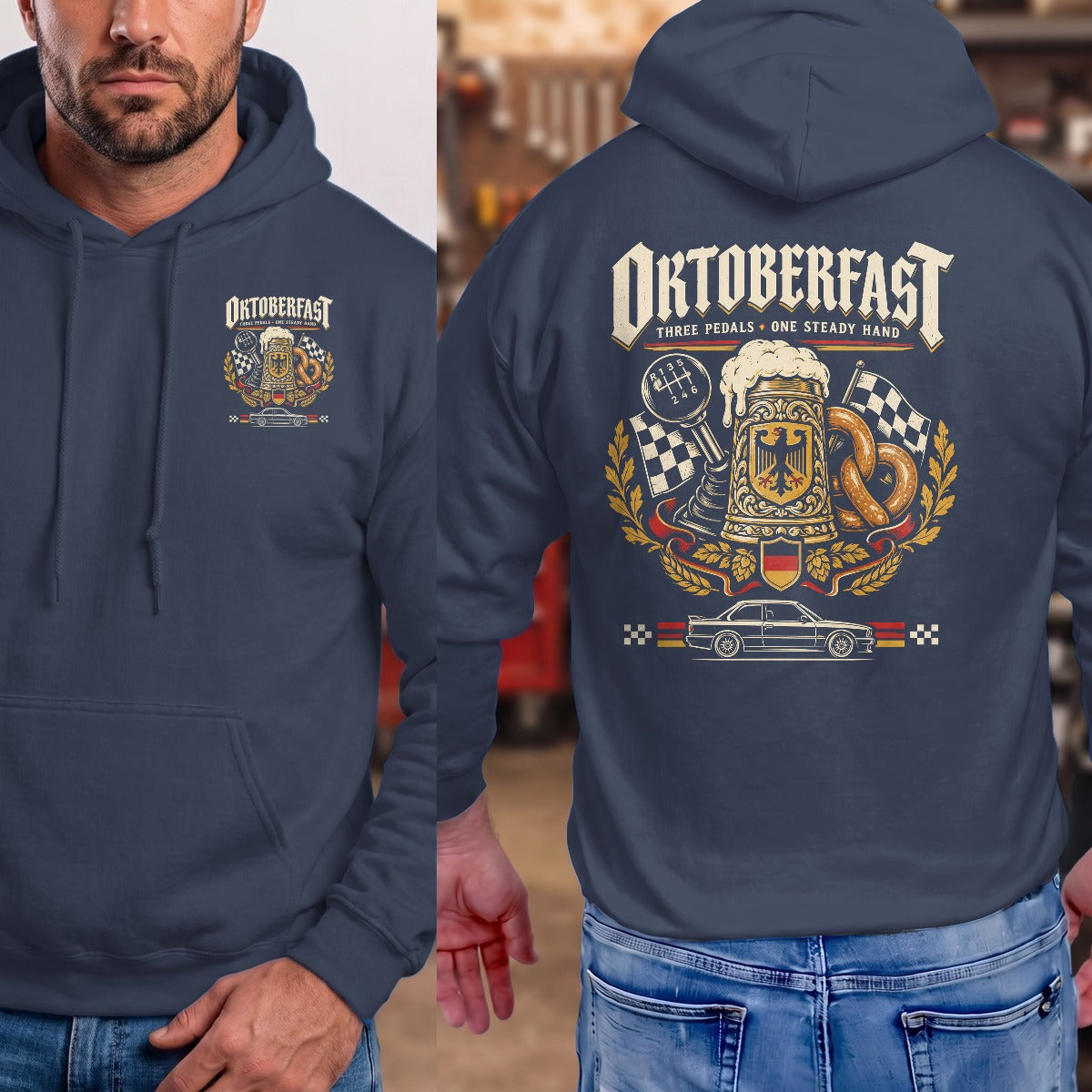 Navy | Front & Back