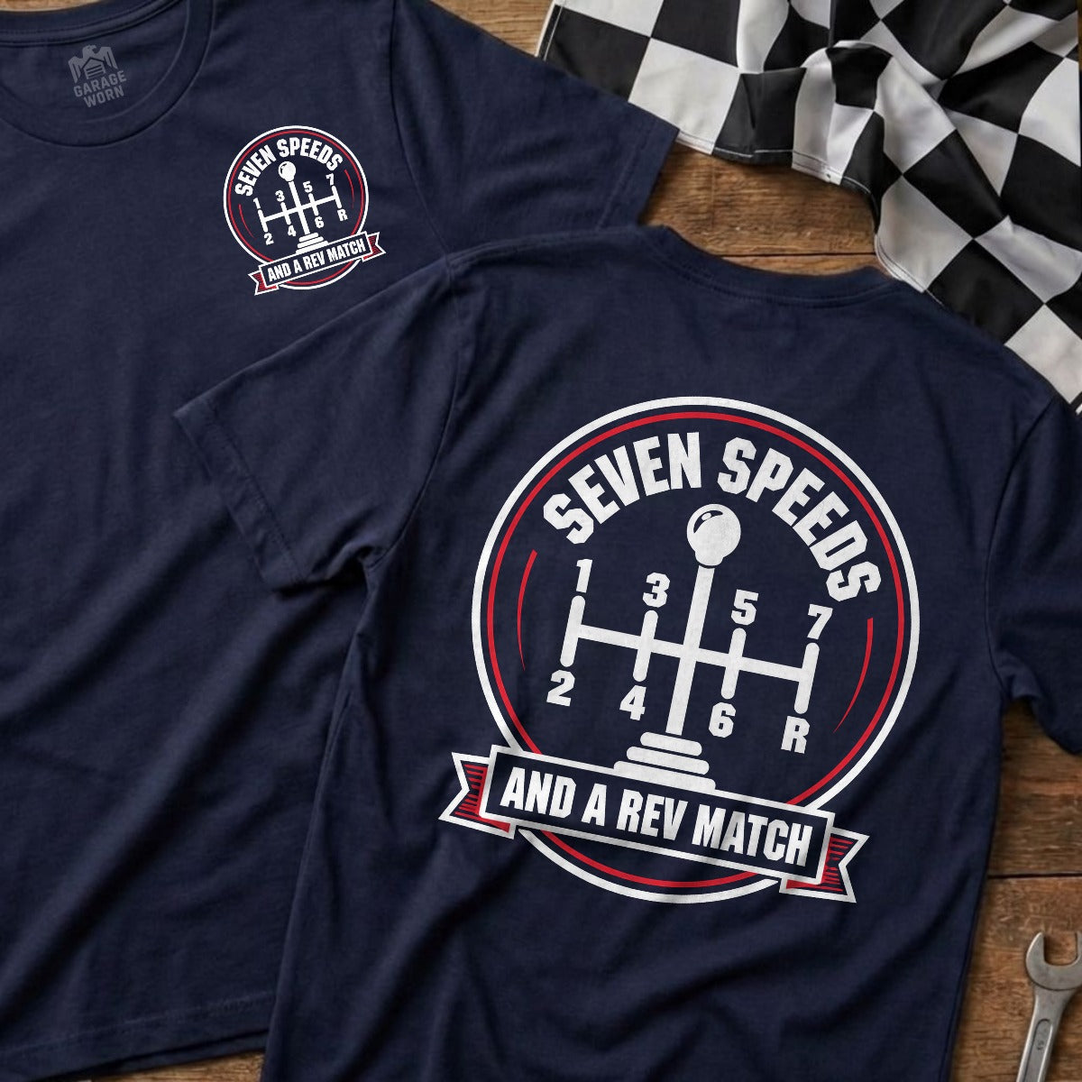 Navy | Front & Back