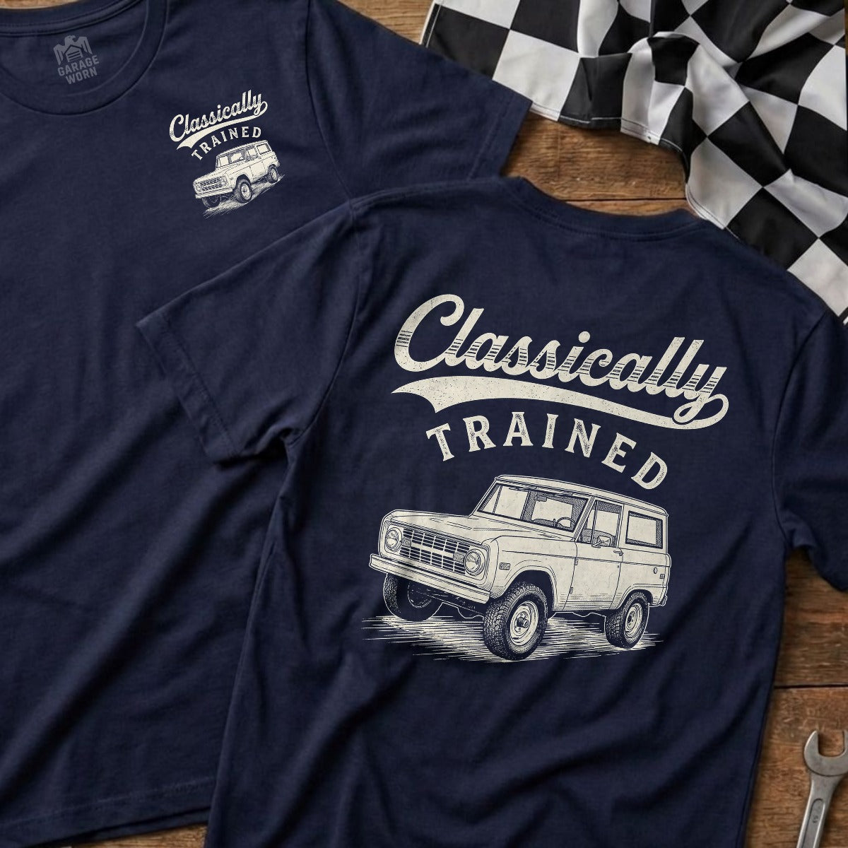 Navy | Front & Back