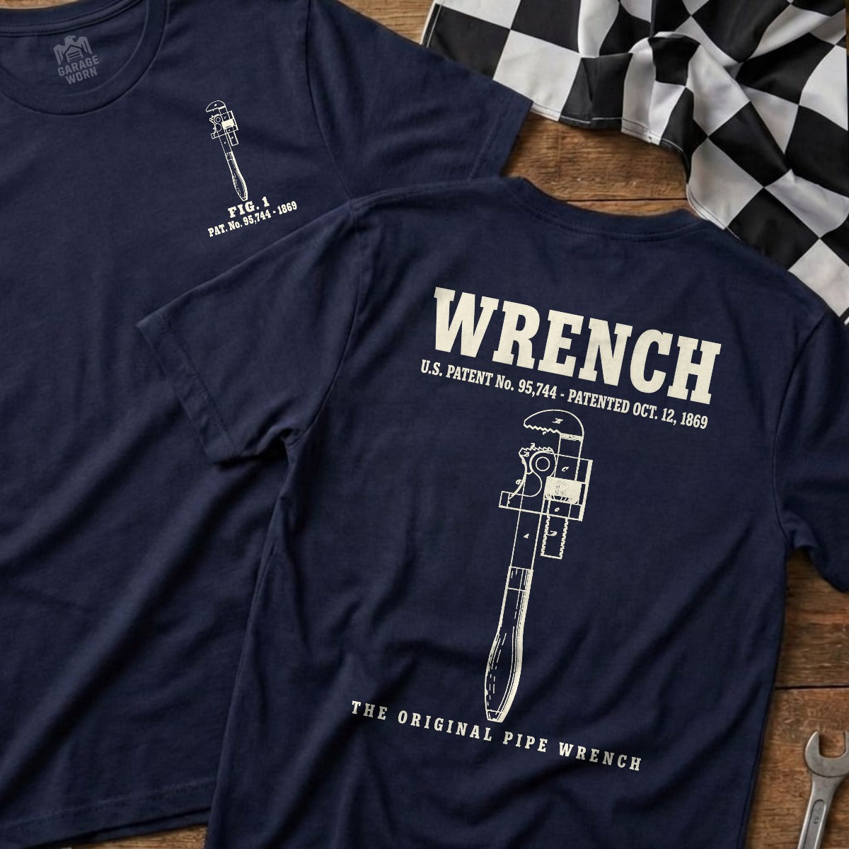 Navy | Front & Back