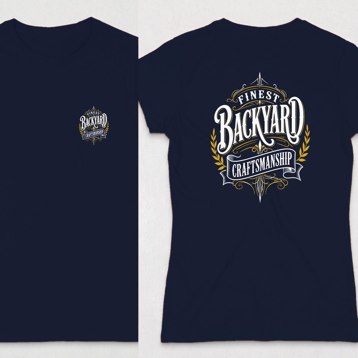 Navy | Front & Back