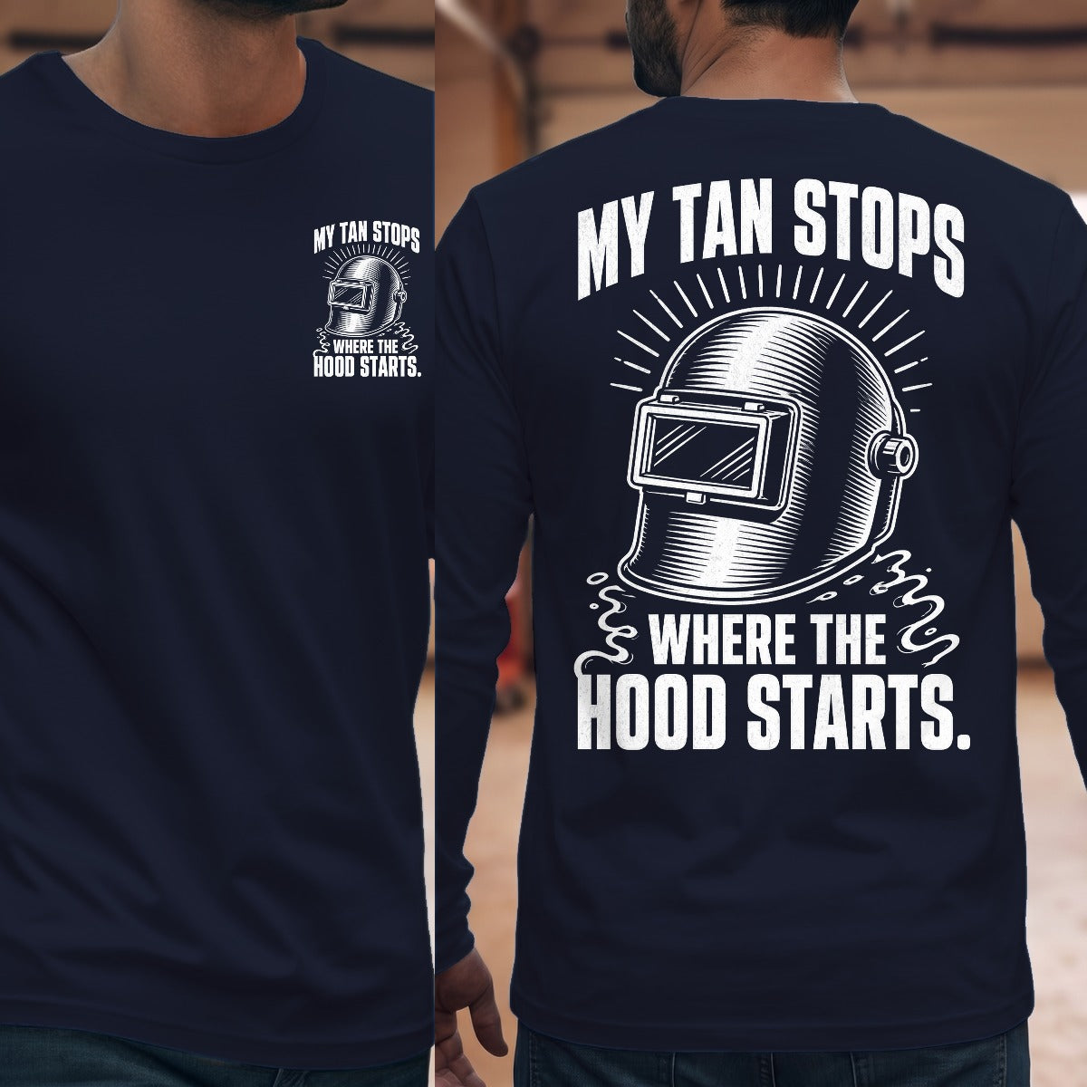 Navy | Front & Back
