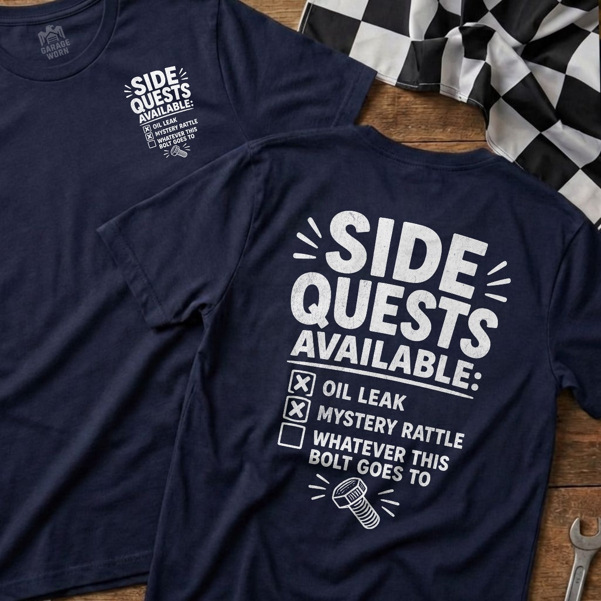 Navy | Front & Back