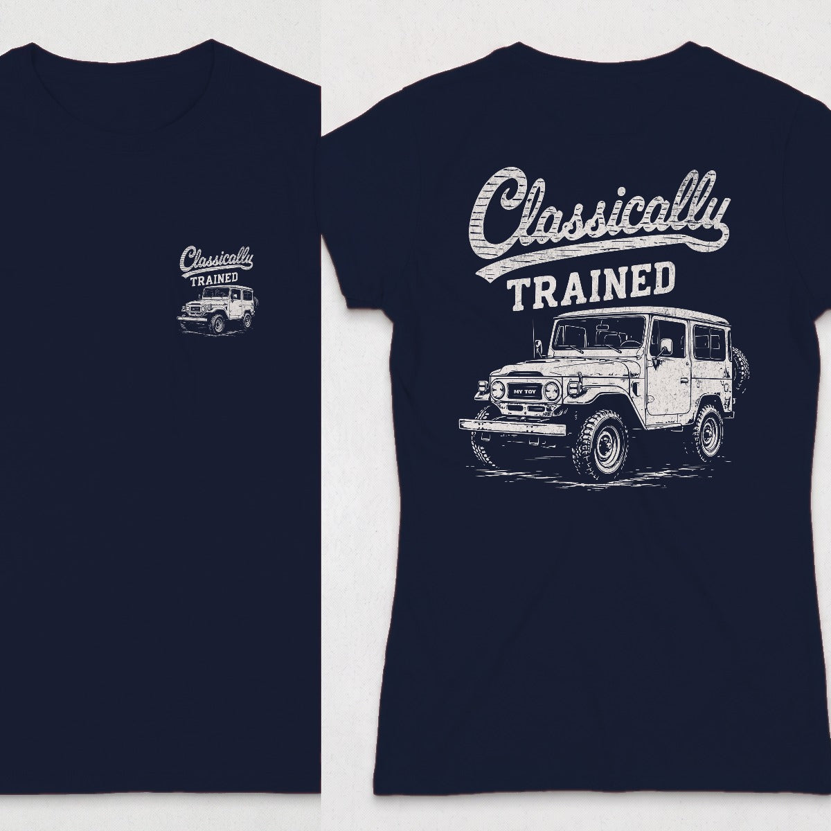 Navy | Front & Back