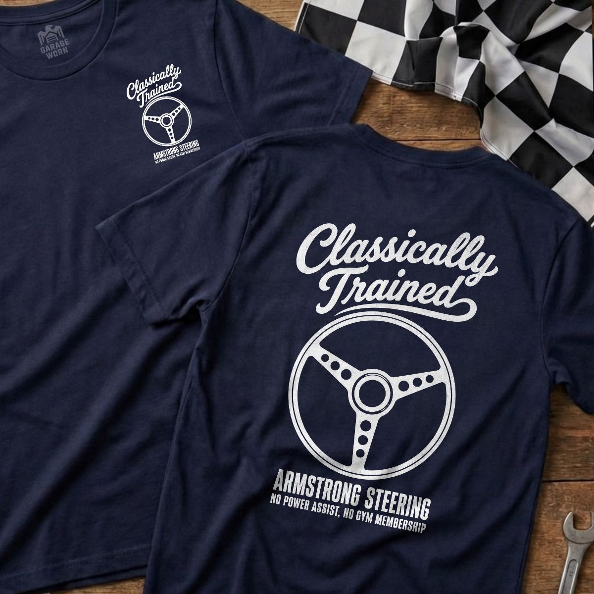 Navy | Front & Back