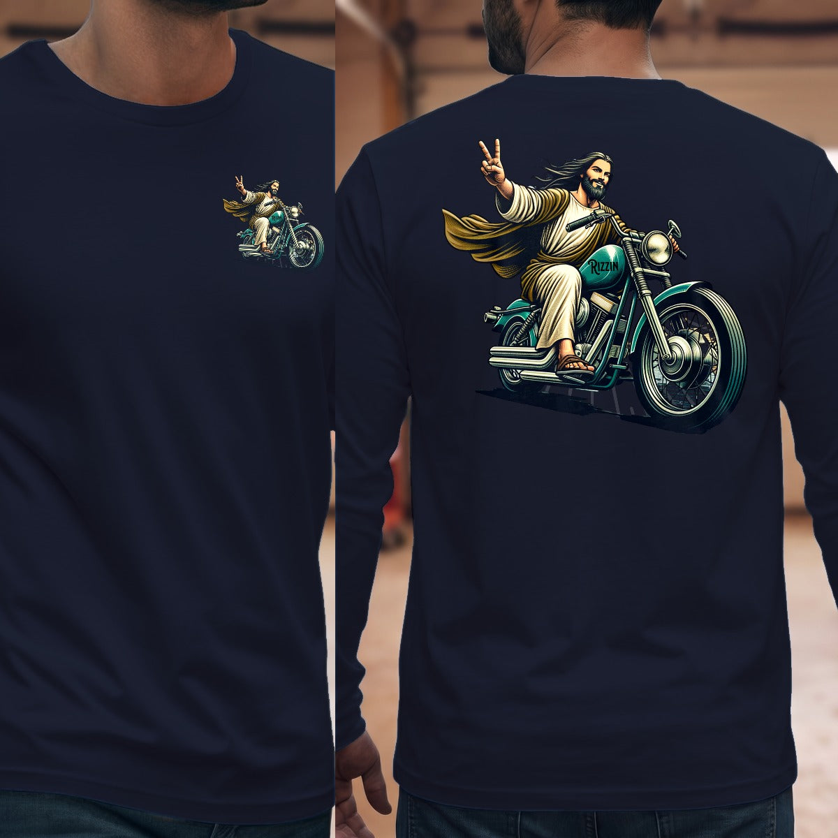 Navy | Front & Back
