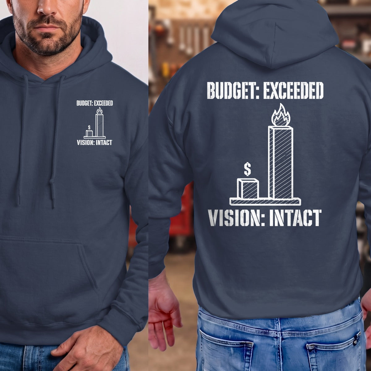Navy | Front & Back