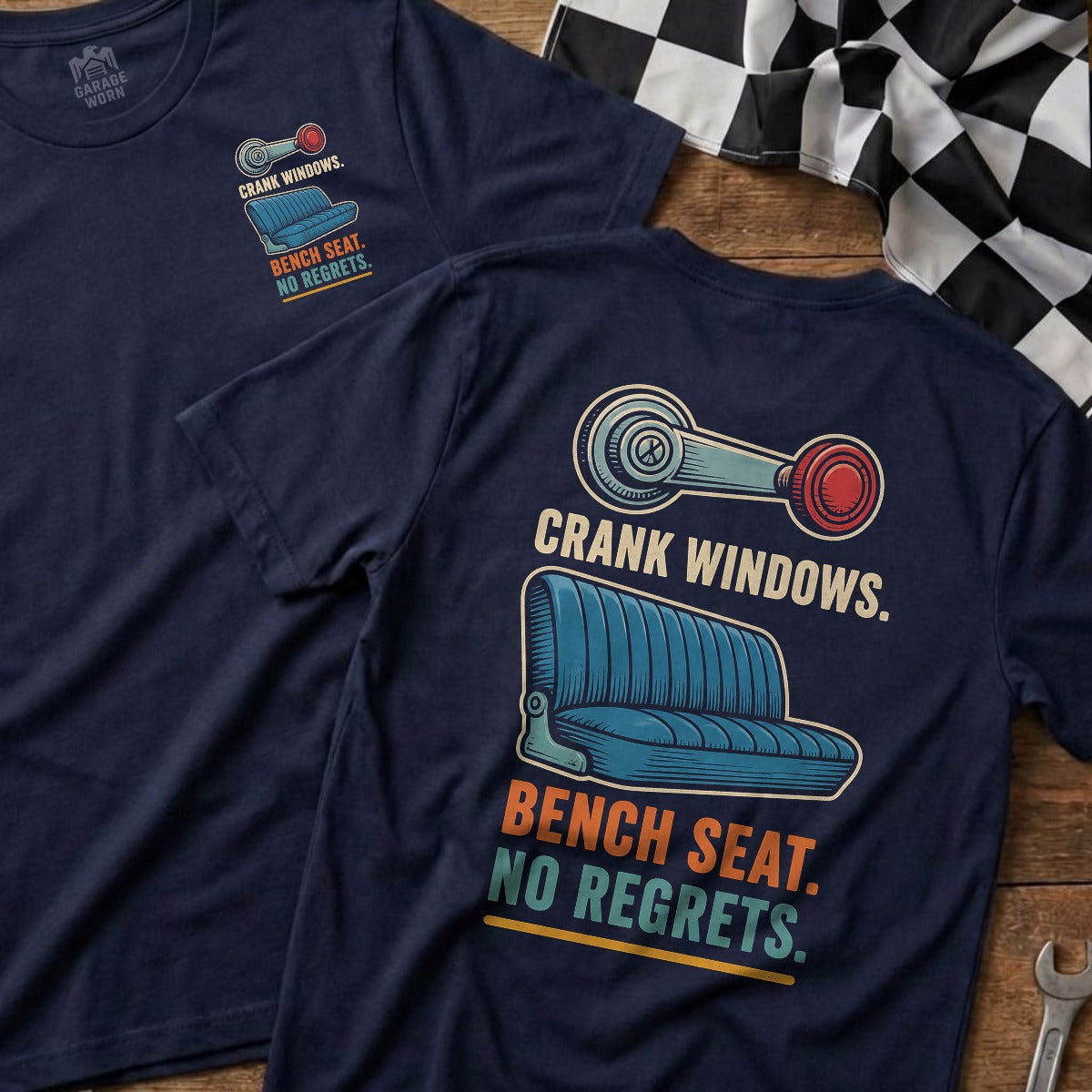 Navy | Front & Back