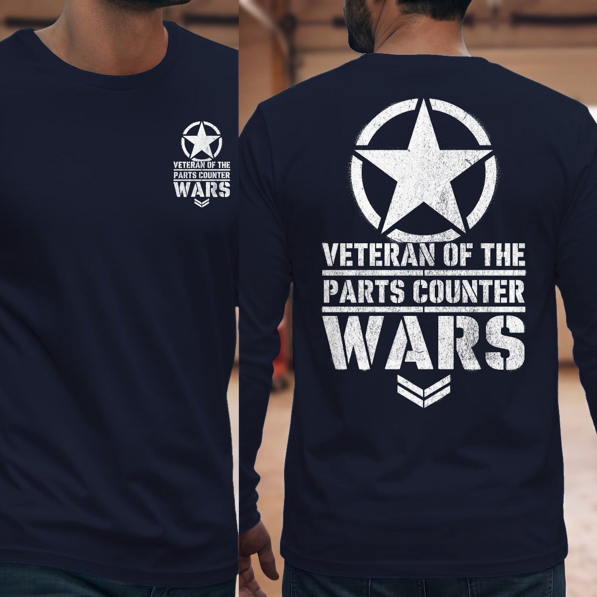 Navy | Front & Back
