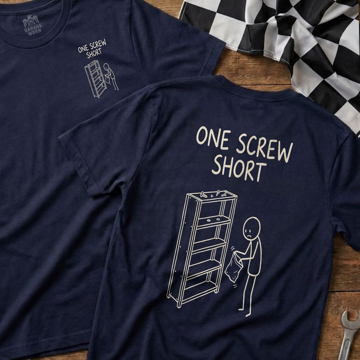 Navy | Front & Back