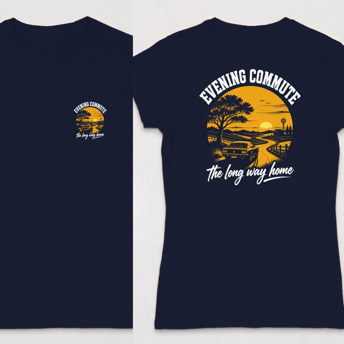 Navy | Front & Back
