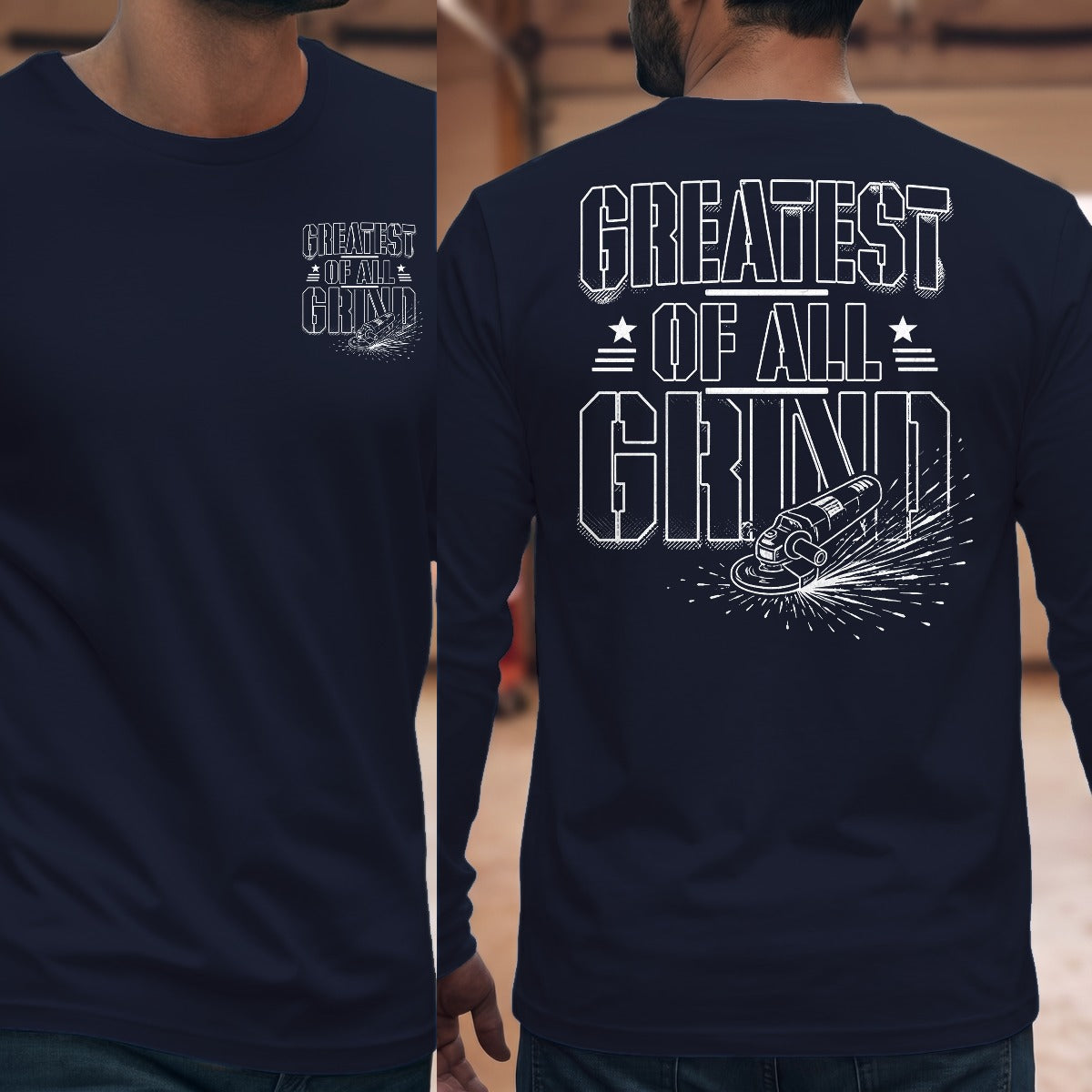 Navy | Front & Back