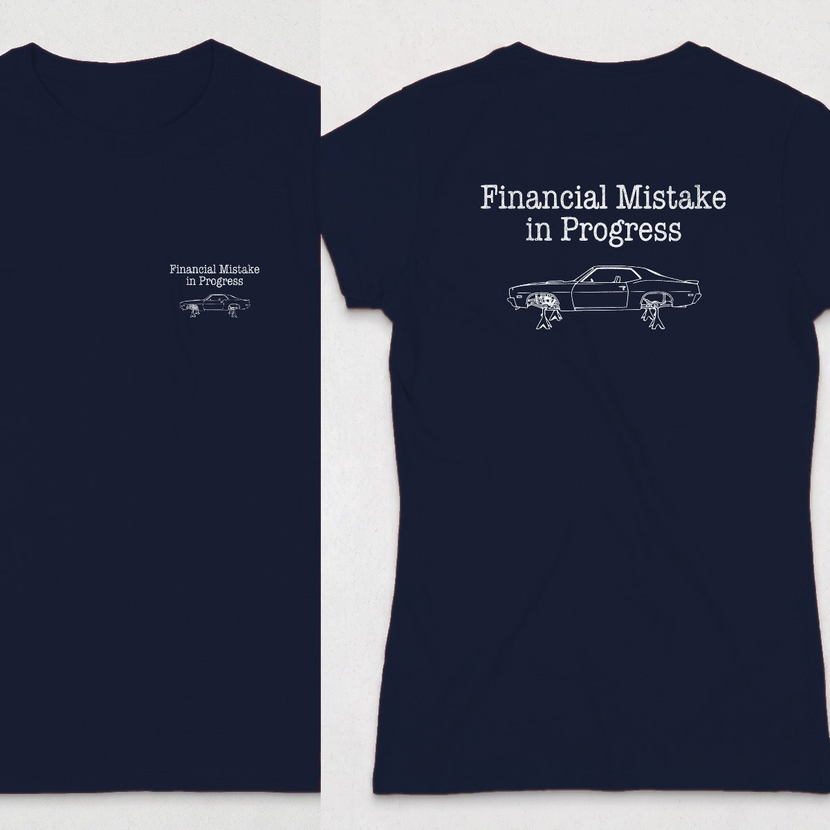 Navy | Front & Back