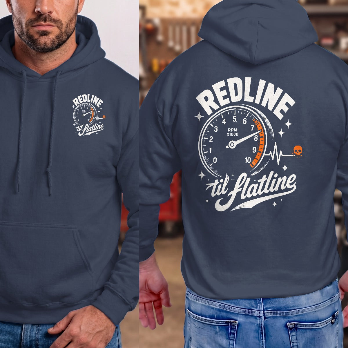 Navy | Front & Back