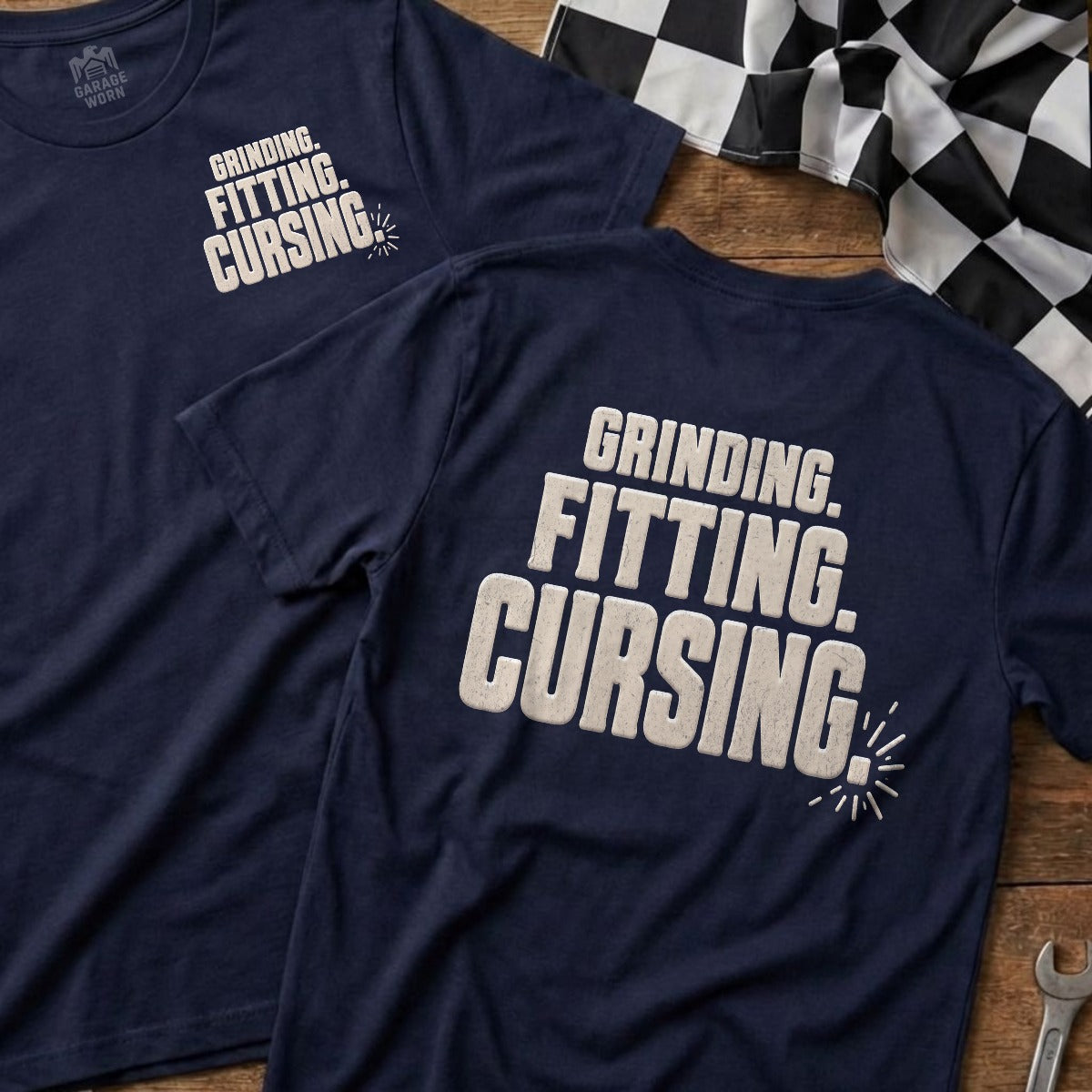 Navy | Front & Back