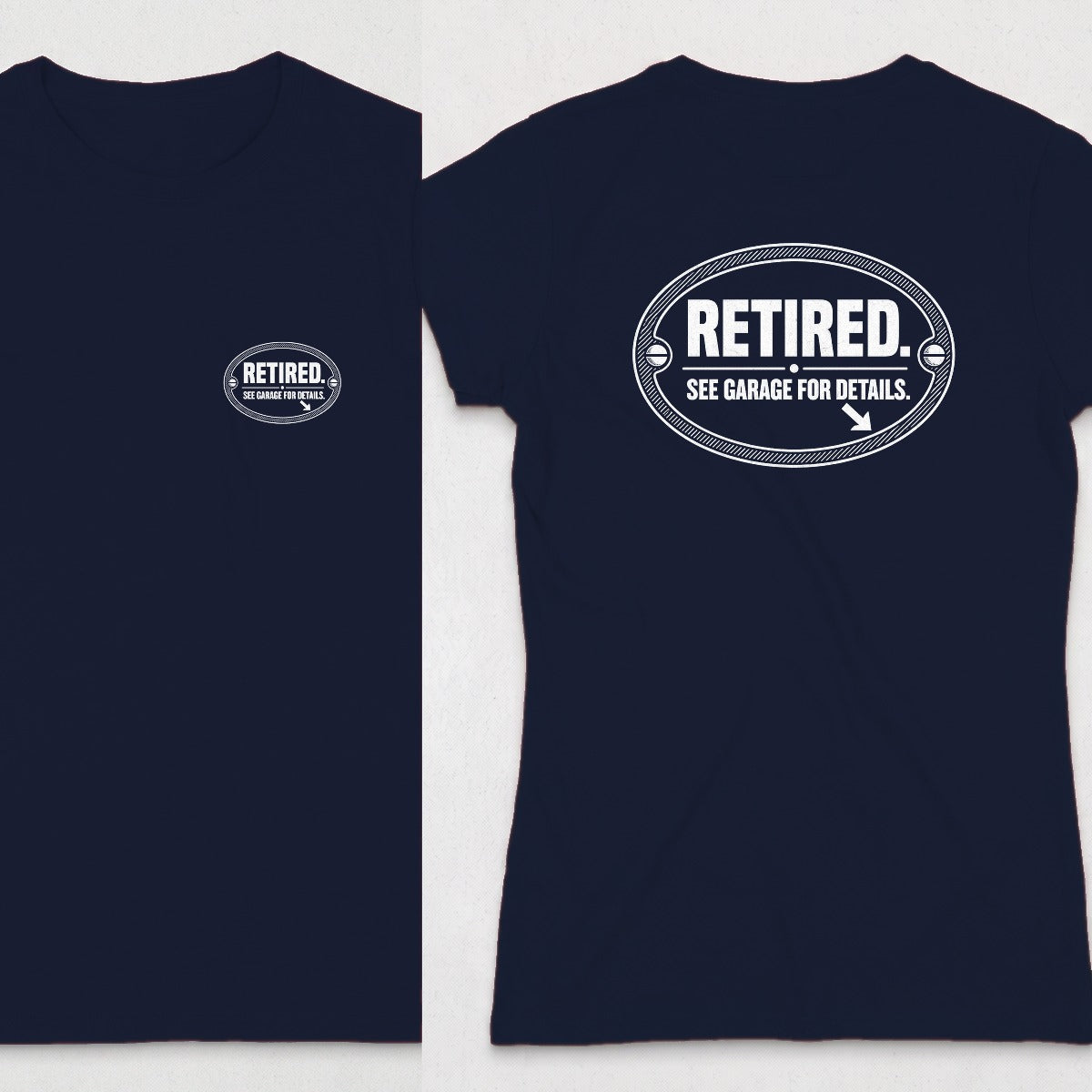 Navy | Front & Back