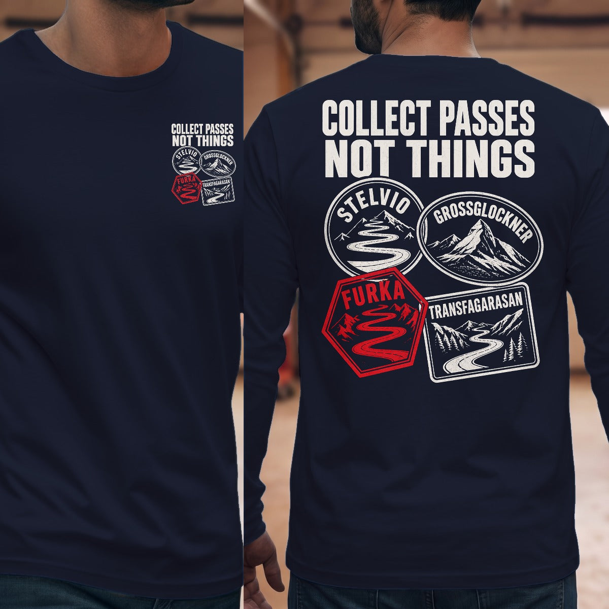 Navy | Front & Back