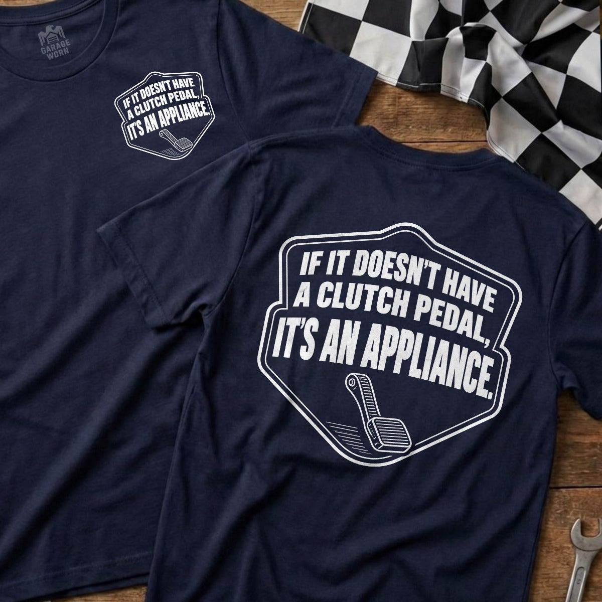 Navy | Front & Back