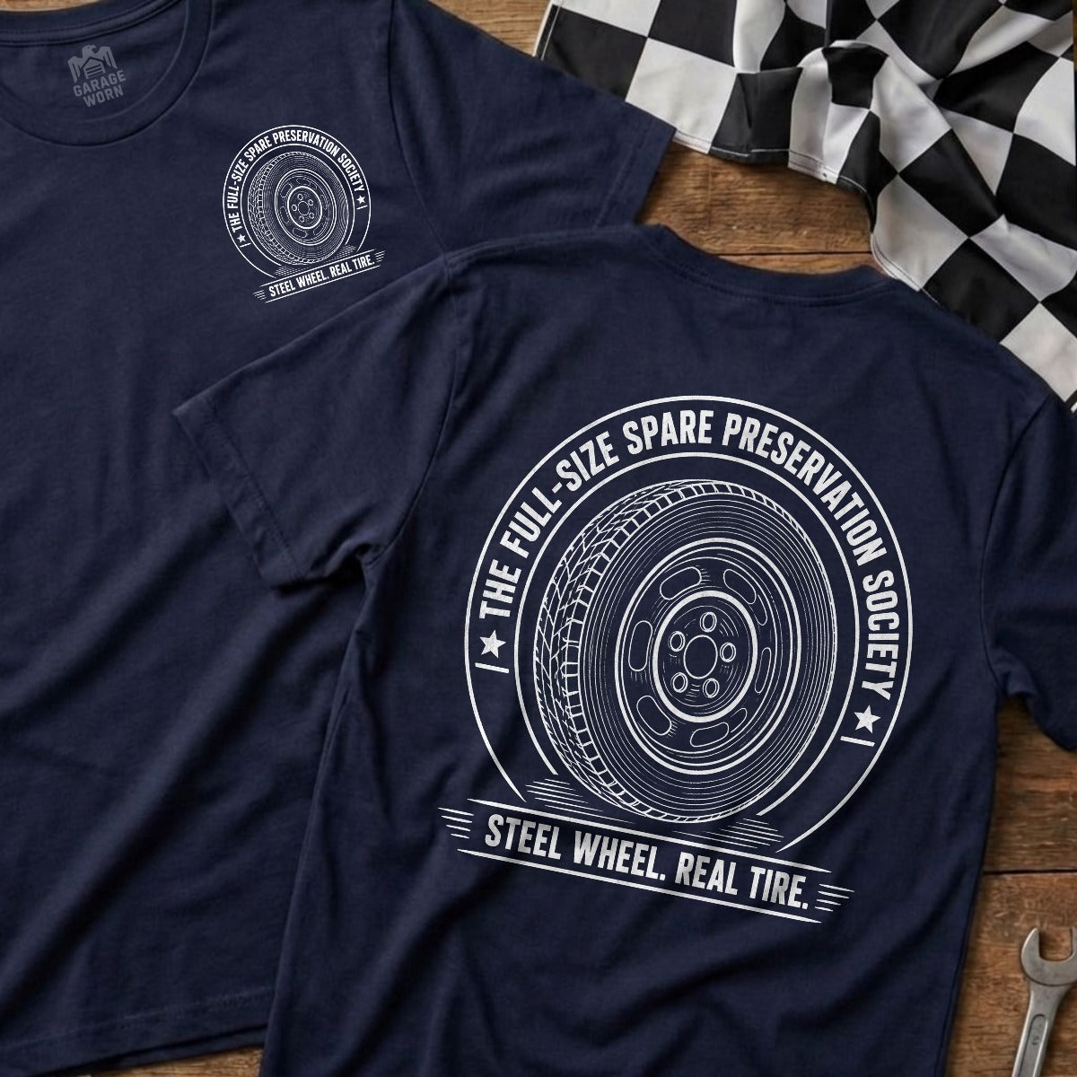 Navy | Front & Back
