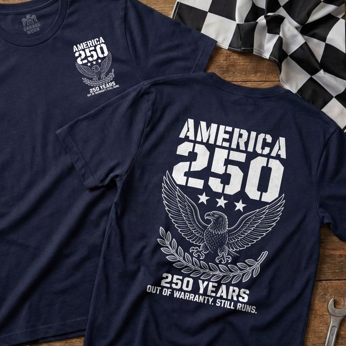 Navy | Front & Back