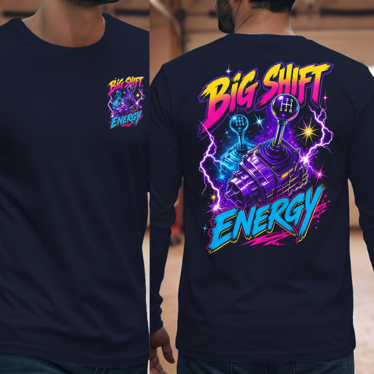 Navy | Front & Back