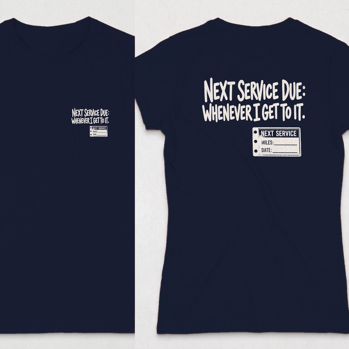 Navy | Front & Back