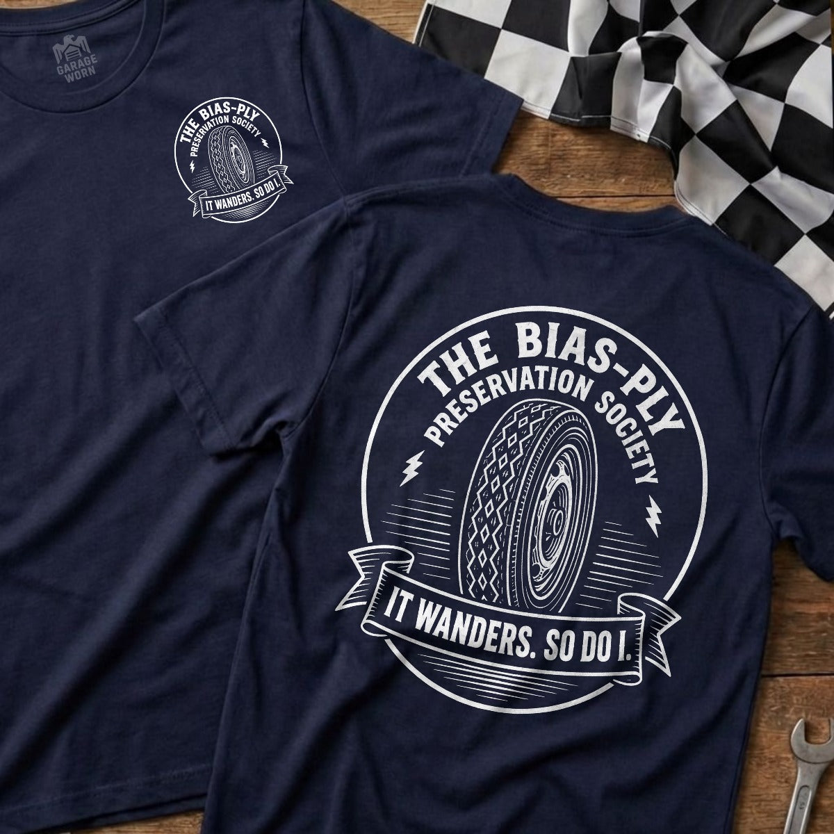 Navy | Front & Back
