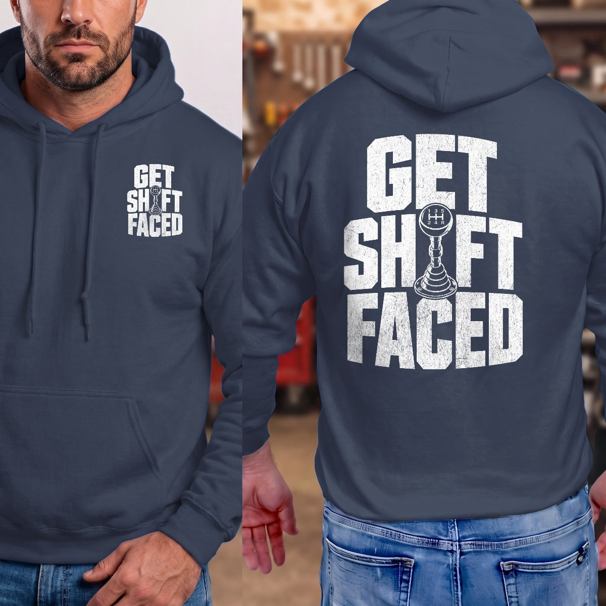 Navy | Front & Back