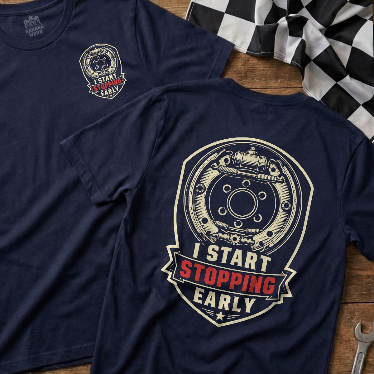 Navy | Front & Back