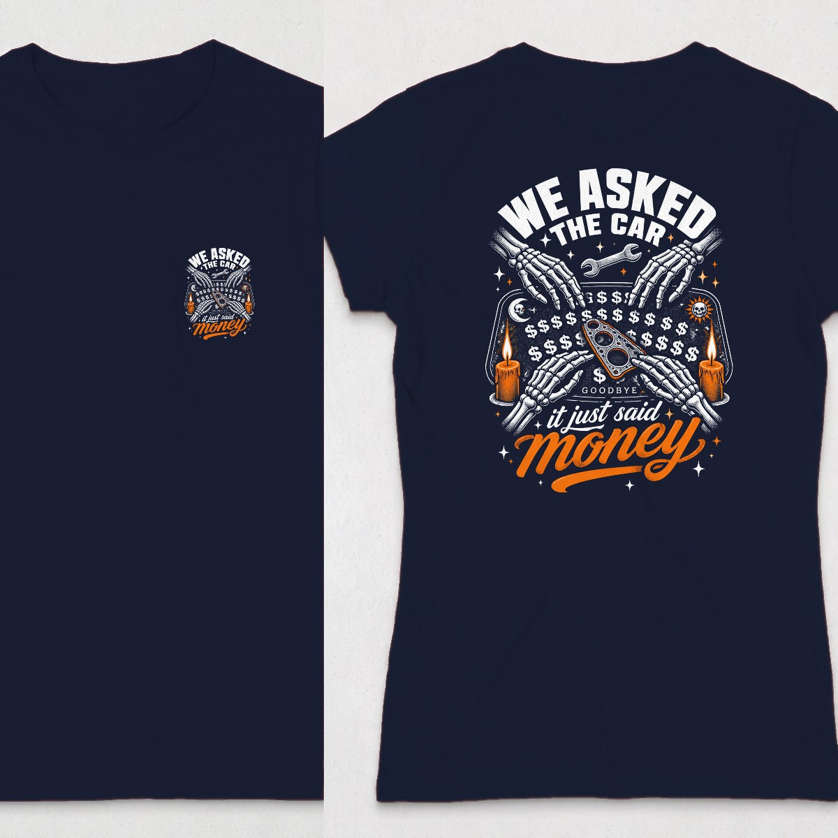 Navy | Front & Back