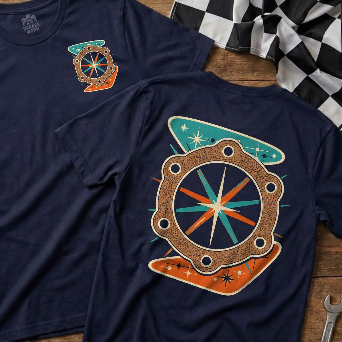 Navy | Front & Back