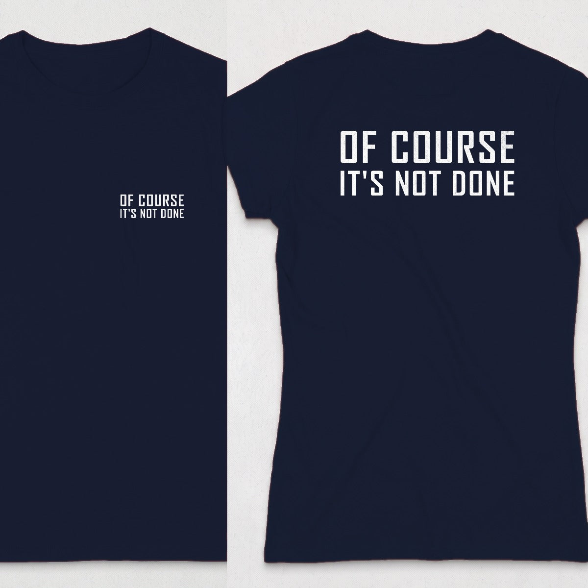 Navy | Front & Back