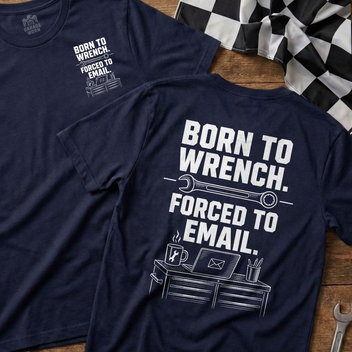 Navy | Front & Back