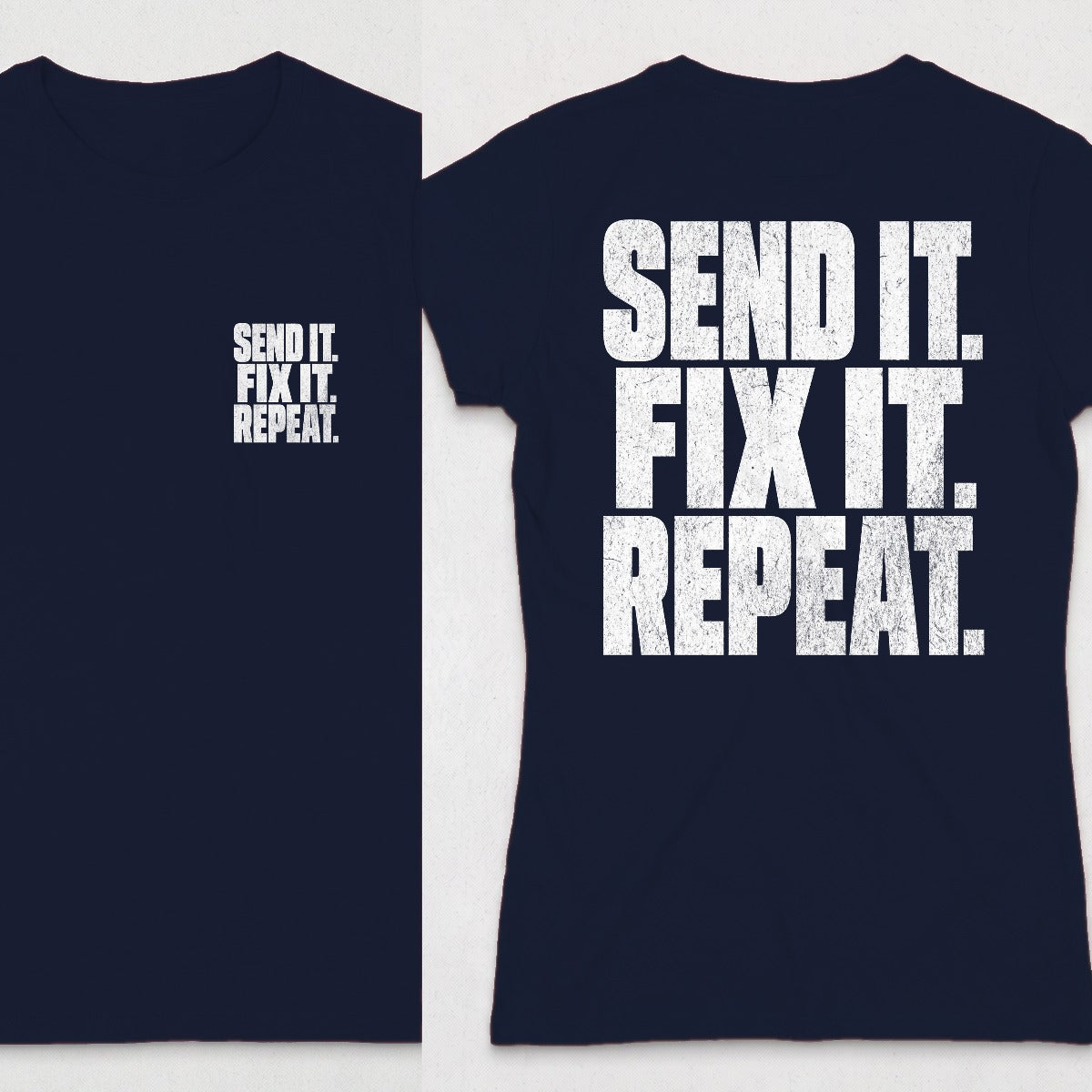 Navy | Front & Back