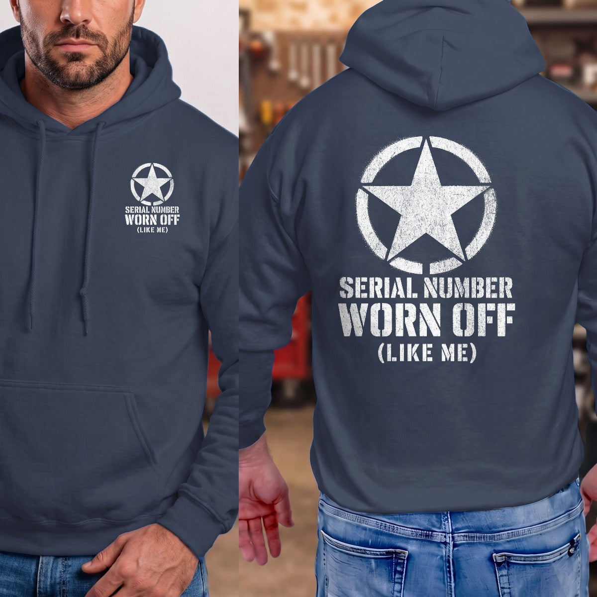 Navy | Front & Back