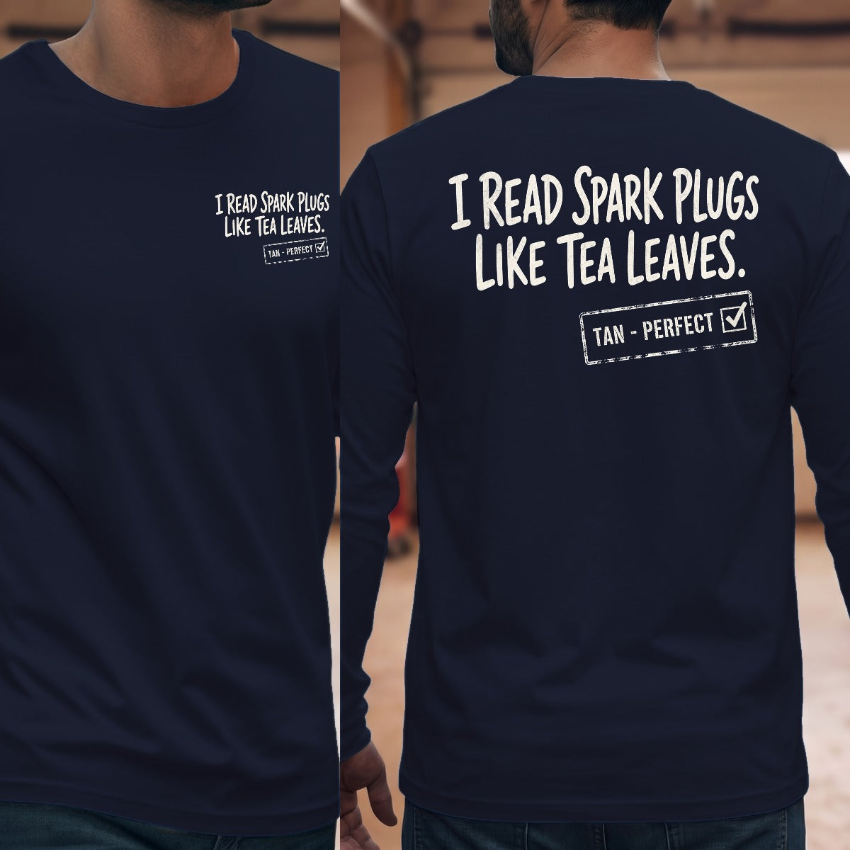 Navy | Front & Back