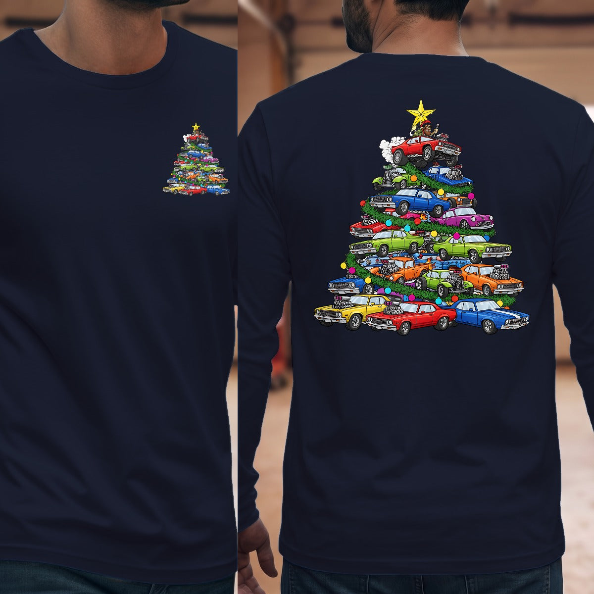Navy | Front & Back