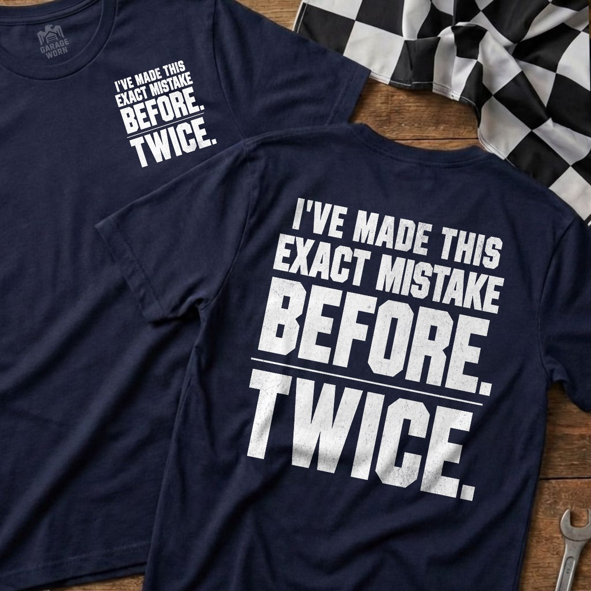 Navy | Front & Back