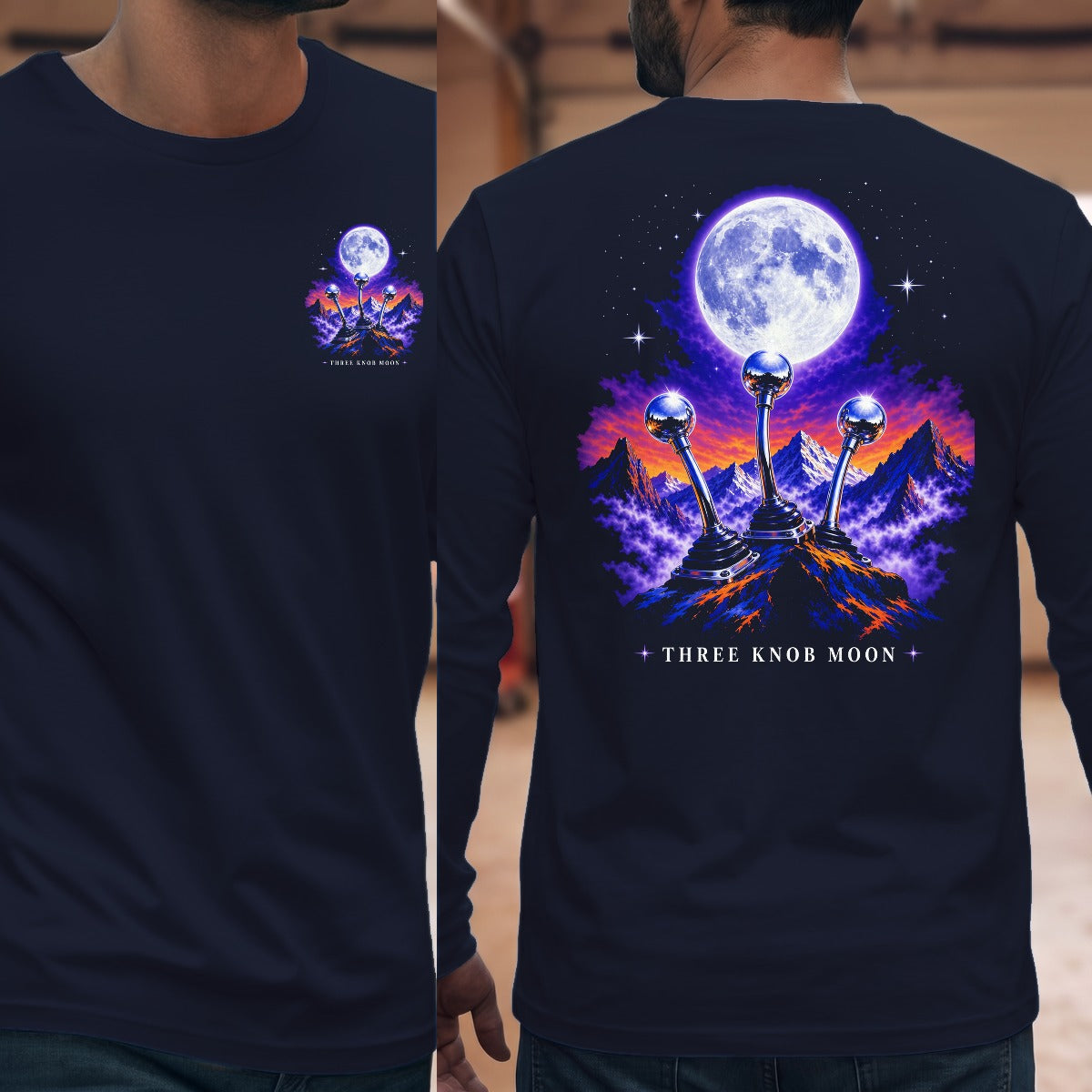 Navy | Front & Back